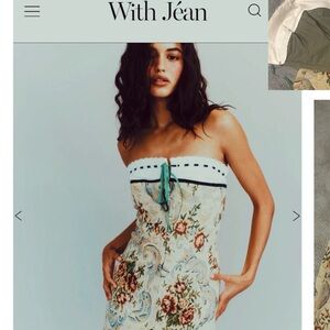 ✨ With Jéan Lace & Ribbon Dress – Chic Cottagecore Dream!